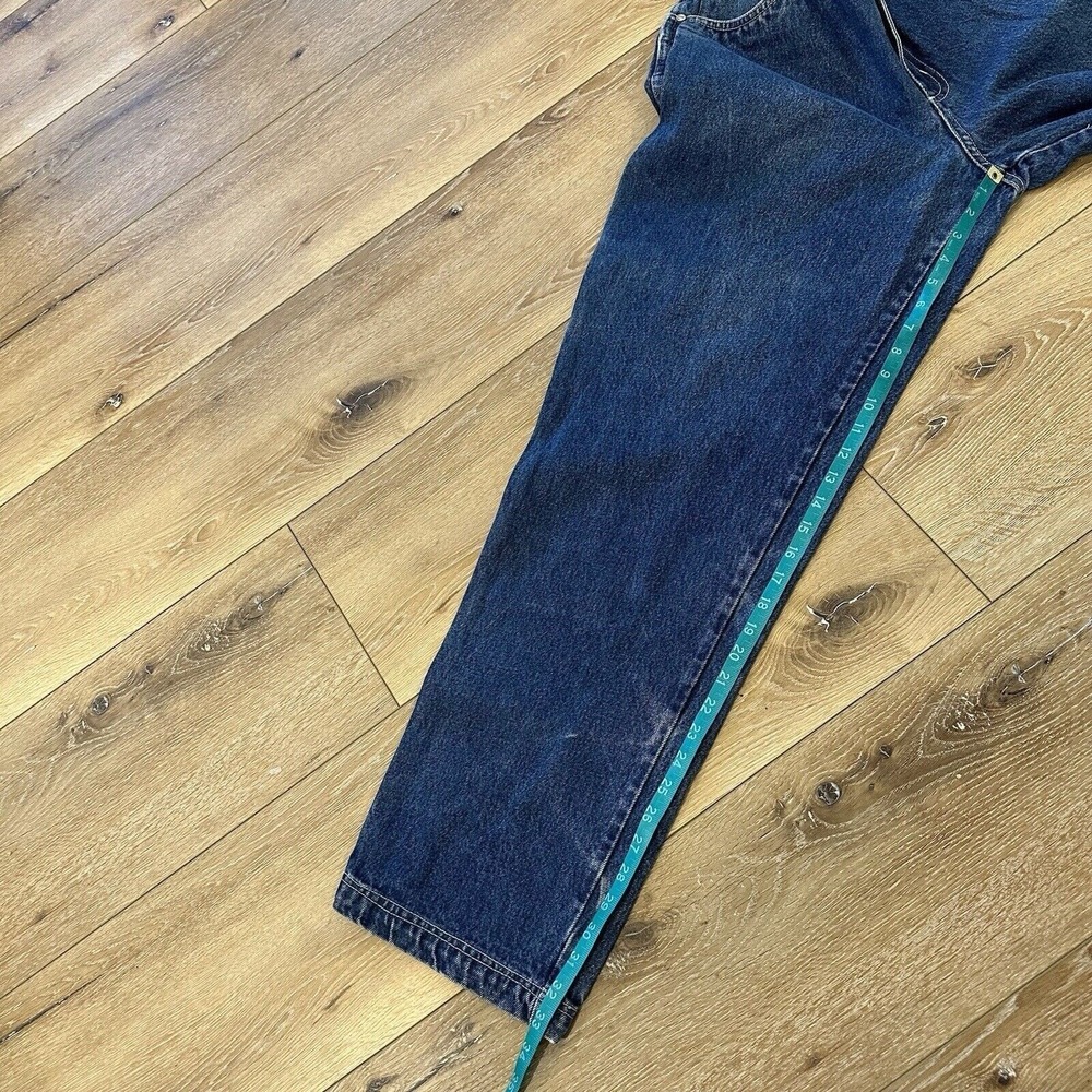 Vintage Fubu Jeans Mens 34 x 33 Wide Leg Baggy Denim Skater Y2K JNCO Cargo‎ - Picture 7 of 16